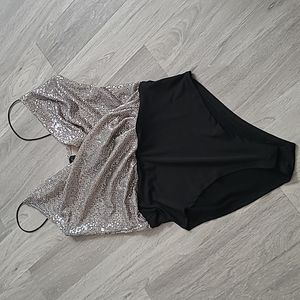 Eclipse Sparkle Glitter Body Suit